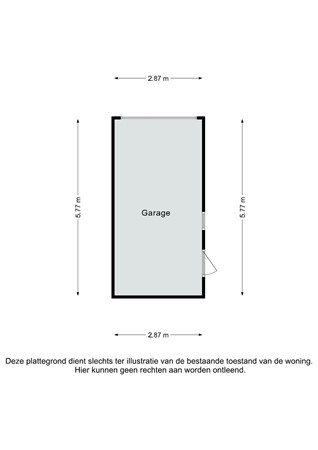 Plattegrond - Monacoplein 15, 6414 HW Heerlen - Monacoplein 15 Heerlen - Garage 2D.jpg